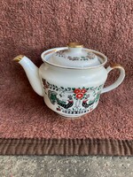 Beautiful verbilki? Russian, Soviet teapot or coffee pot with porcelain bird