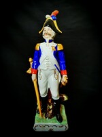 Napoleonic soldier statue