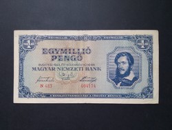 Hungary 1 million pengő 1945 f