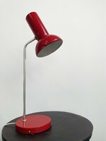 Retro table lamp red