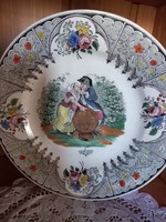 Creil French faience plate