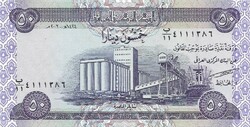 50 dinár 2003 Irak UNC