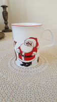 Beautiful Roy Kirkham porcelain Santa Christmas mug
