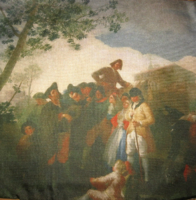 Baroque painting, cushion cover, pillow case, pillow