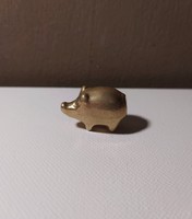 Mini copper lucky pig