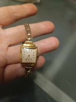 Antique women's gilded Zarja wristwatch