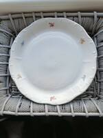 Zsolnay 30 cm shield seal, floral roast dish