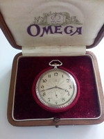 Omega art deco silver 0.900 Pocket watch 47mm