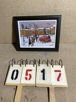 Bánfi szignóval festmény, olaj, vászon, 32 x 23 cm-es. 0517