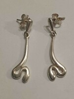 Silver earring