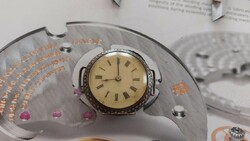 (K) antique silver women's watch