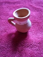 Mini ceramic pitcher, jug