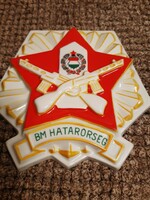 Bm border guard commemorative plaque