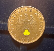 German iii. Reich 50 pfennig 1940 b . There is mail! Read !