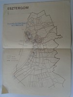 Za470.21 Esztergom settlement history map 1940?