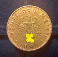 Német III. Birodalom 50 pfennig  1941 B . POSTA VAN  ! Olvass !