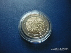 Slovenia 2 euro 2022 Erasmus program! Bimetal! Rare! Ouch!