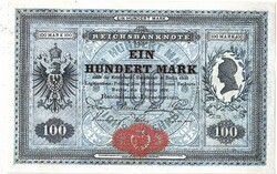 Germany 100 German paper marks 1876 replica