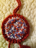 Crochet necklace