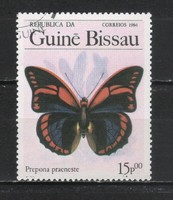 Lepkék 0080 Bissau Guinea Mi 815    0,50 Euró