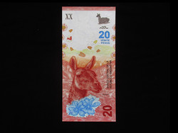 Unc - 20 pesos - argentina 2020 (the new money!)