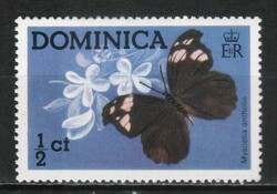 Butterflies 0095 Dominica €0.30