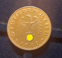 Német III. Birodalom 50 pfennig  1940 J . POSTA VAN  ! Olvass !