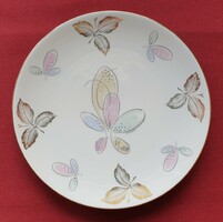Schumann Arzberg Bavaria német porcelán tányér kistányér süteményes virág mintáva