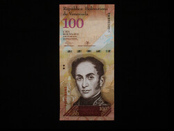 Unc - 100 bolivares - Venezuela - 2013 (with image of Simon Bolivar) read!