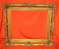 Beautiful wide openwork antique blondel frame 50 cm x 60 cm