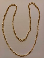 Gold women's necklace