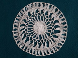 Small lace tablecloth made with Sol or Téza technique