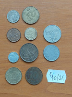 Mixed coins 10 pieces s10/31
