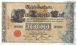 Germany 1000 German gold marks 1984 replica