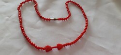 Old coral necklace