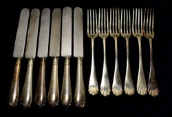 Antique Berndorf knife and fork set ... Around 1920!