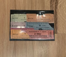 Nagykőrös fairground and market tickets 1930