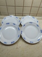 Zsolnay porcelain flat plate 4 pieces for sale!
