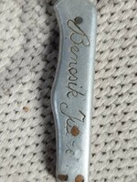 The date 1949 is engraved in it, with signature
