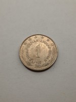 Yugoslavia 1 dinar 1977