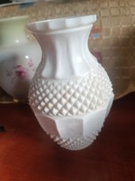Special milk glass vase