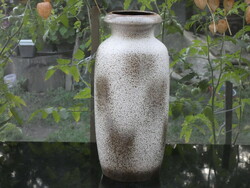 Scheurich vase 291-45 vintage brown / beige floor vase West German ceramic vase wgp 1970's expired