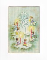 K:156 Christmas card openable (stained)