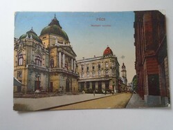 D199342 postcard - Pécs National Theatre