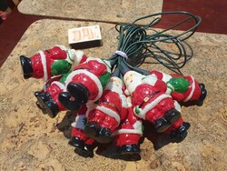 Retro Christmas 10-piece Santa light bulb string 41#