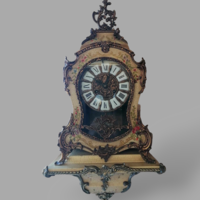 Boulle mantel clock and console - 1004