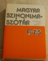 Magyar szinonimaszótár A-ZS  O. Nagy Gábor- Ruzsiczky Éva