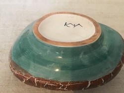 Kerezsi Györgyi ceramic pebble vase 20cm.