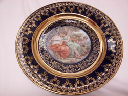 Decorative bowl - porcelain - Karlsbad / Bohemia - richly gilded!
