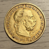 Ferenc József arany 10 korona (1897) 3,3g